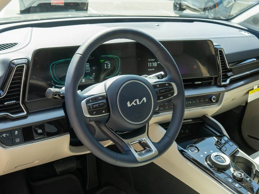 Certified Used 2025 Black Kia EX image 16