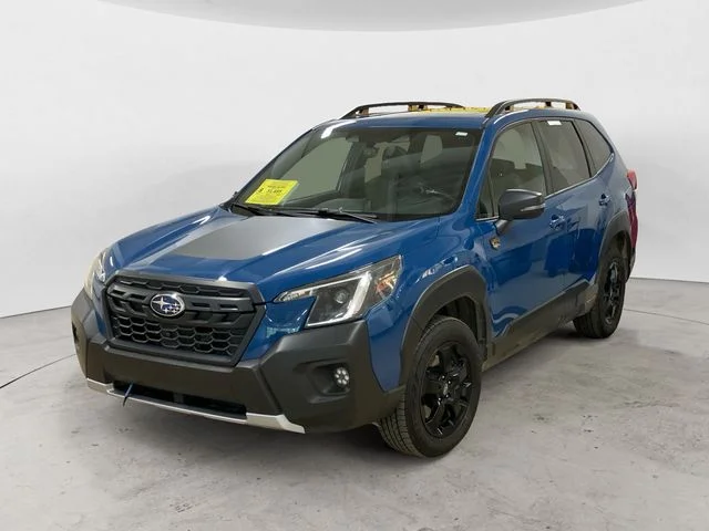 Used 2022 Blue Subaru Wilderness image 1
