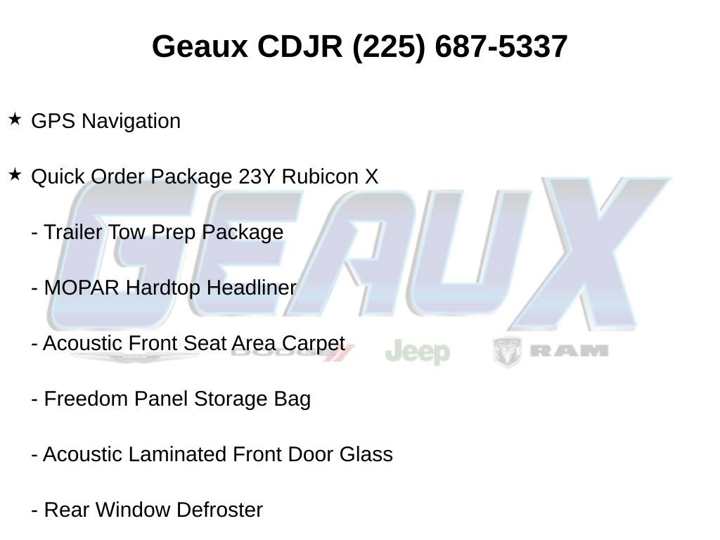 Used 2024 Black Jeep Rubicon X image 13