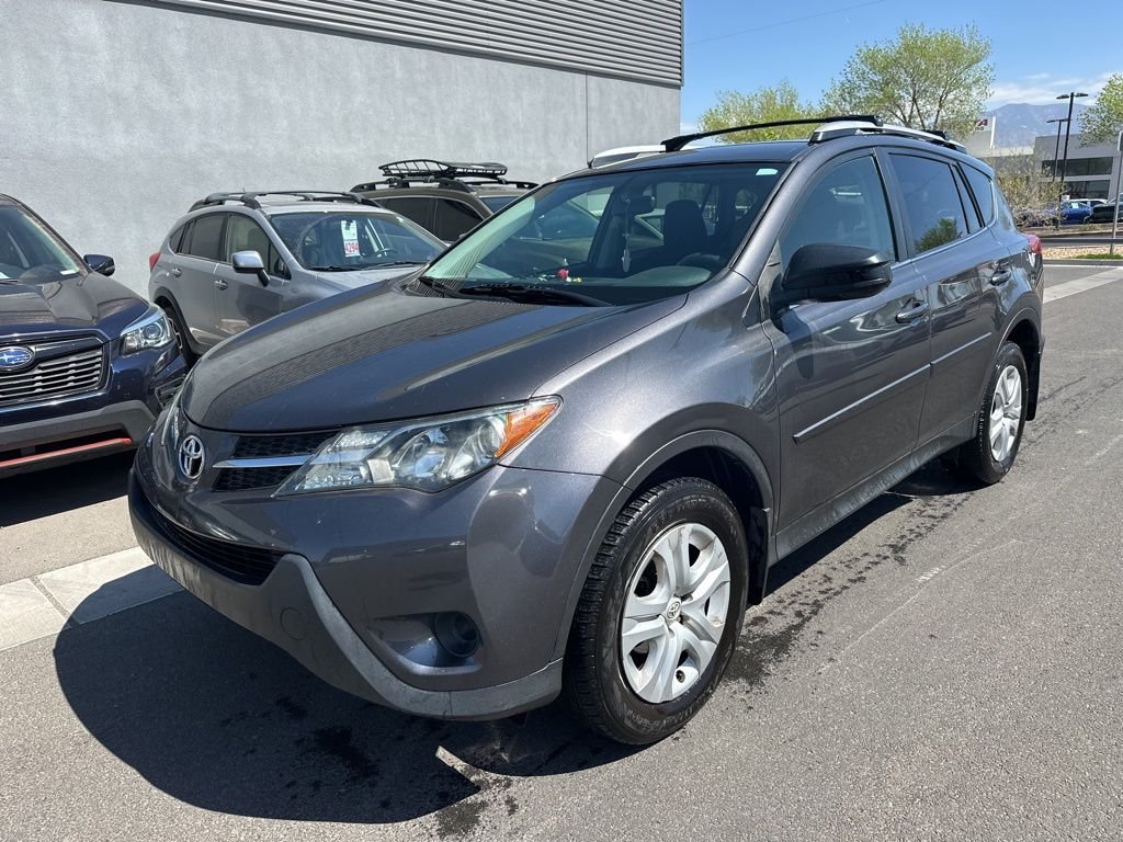 Gray 2015 Toyota RAV4 LE AWD SUV / Crossover All-Wheel Drive