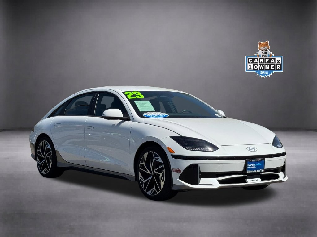 Certified 2023 Hyundai IONIQ 6 SEL with VIN KMHM34AA1PA047917 for sale in Moreno Valley, CA