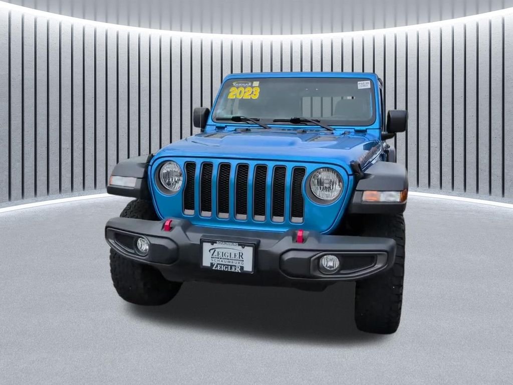 Used 2023 Blue Jeep Rubicon image 19
