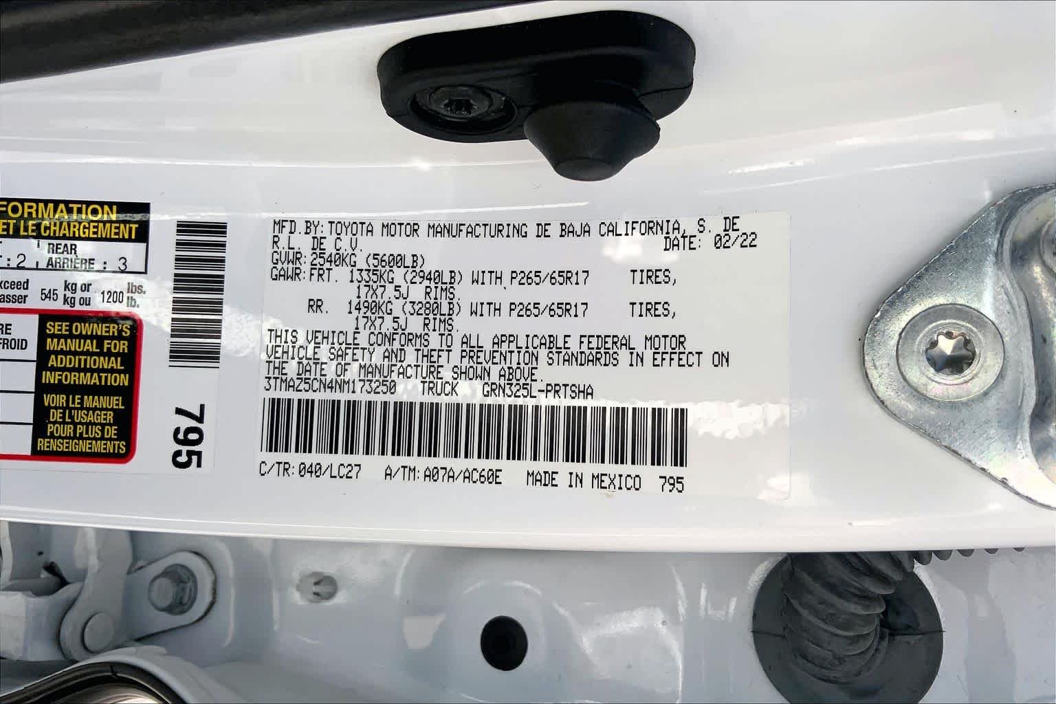 Used 2022 White Toyota TRD Sport image 36