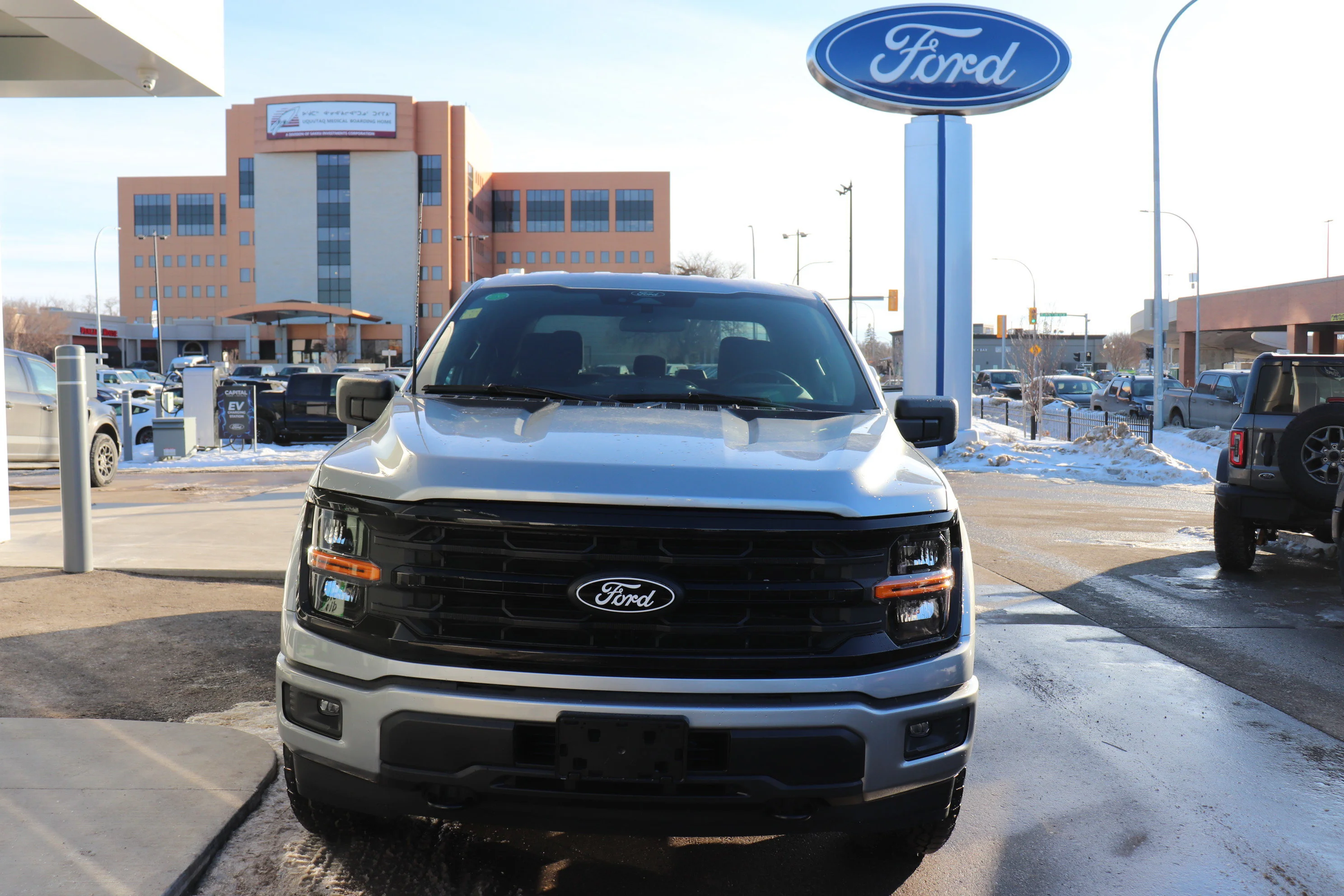 New 2026 ICONIC SILVER METALLIC Ford XLT image 2