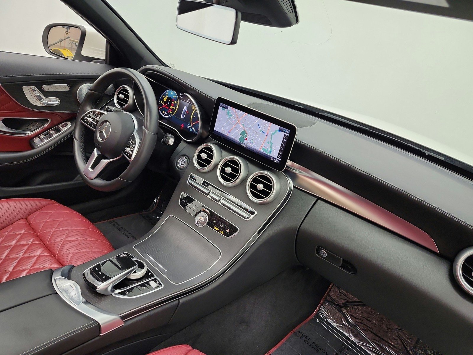 Certified Used 2021 designo Diamond White Metallic Mercedes-Benz C 300 4MATIC® Cabriolet image 18