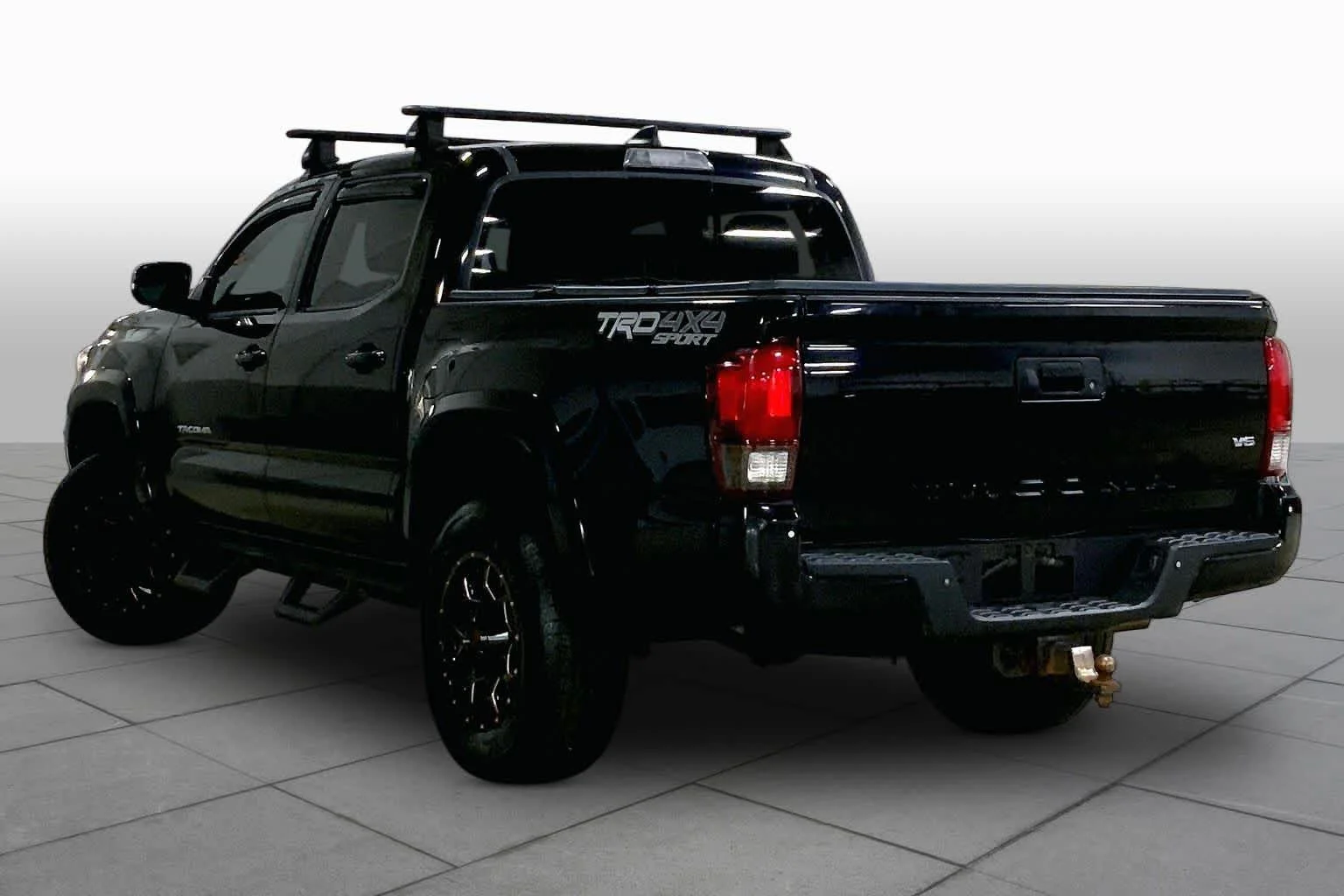 Used 2018 Midnight Black Metallic Toyota TRD Sport image 12