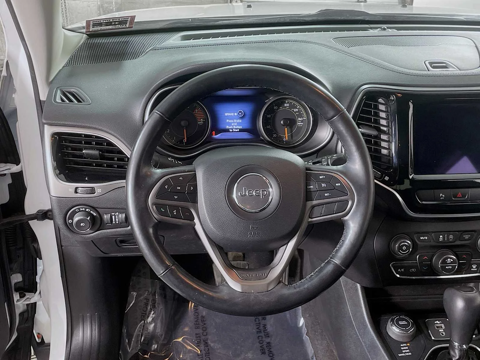 Used 2020 Bright White Clearcoat Jeep Limited image 9