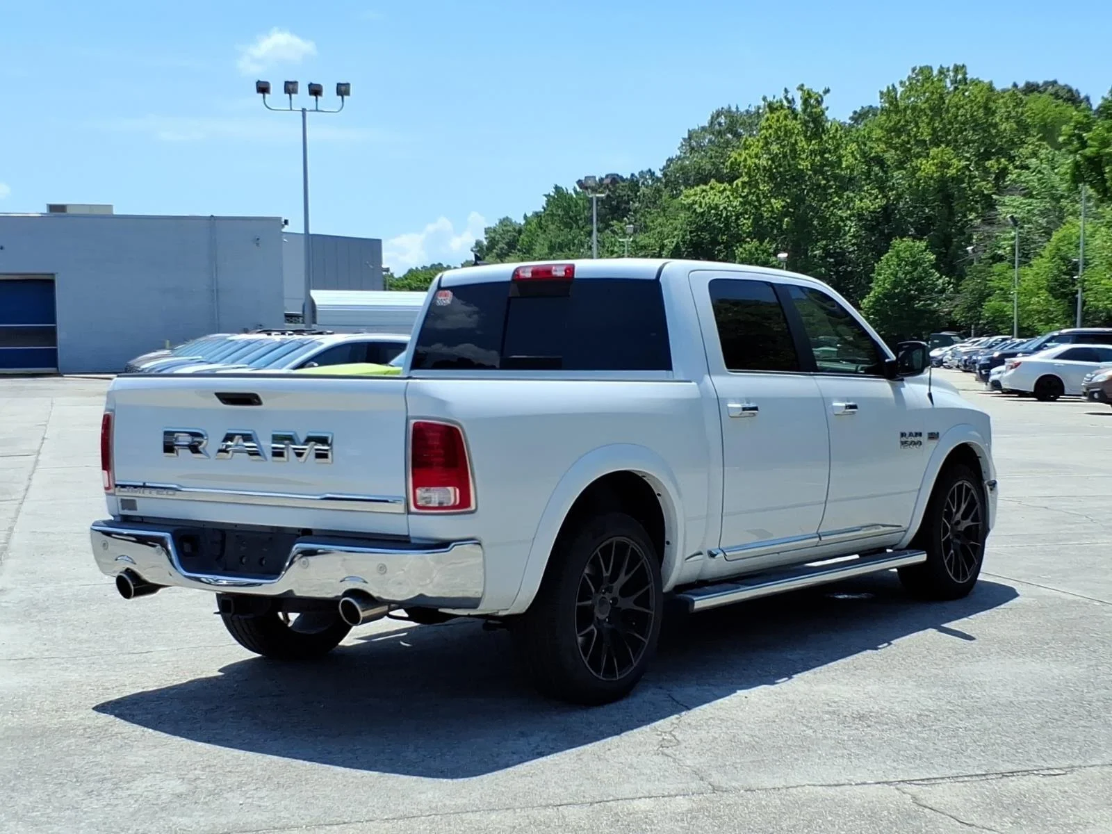 Used 2017 Bright White Clearcoat Ram Limited image 8