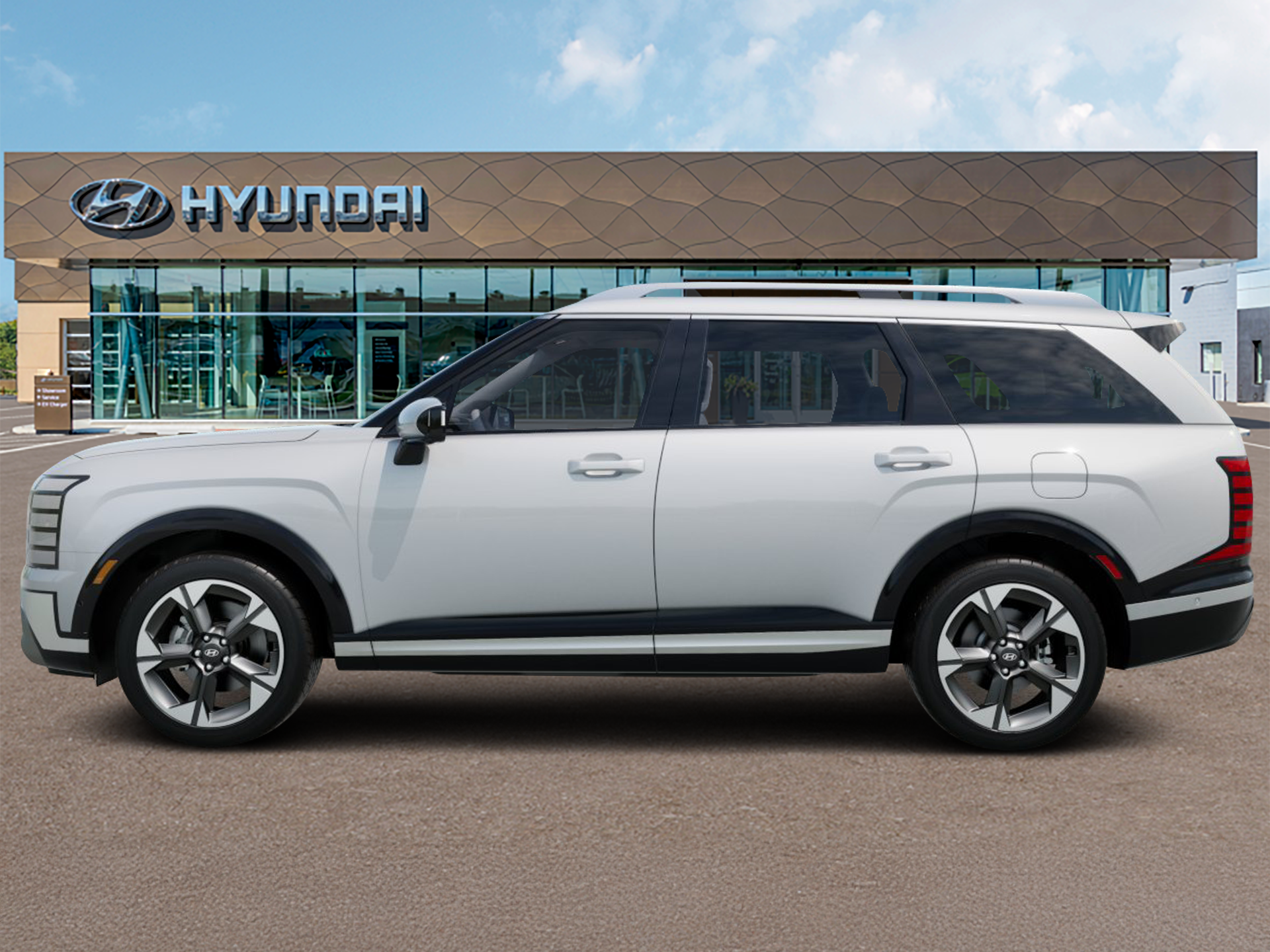 New 2027 White Hyundai Limited 8P image 3