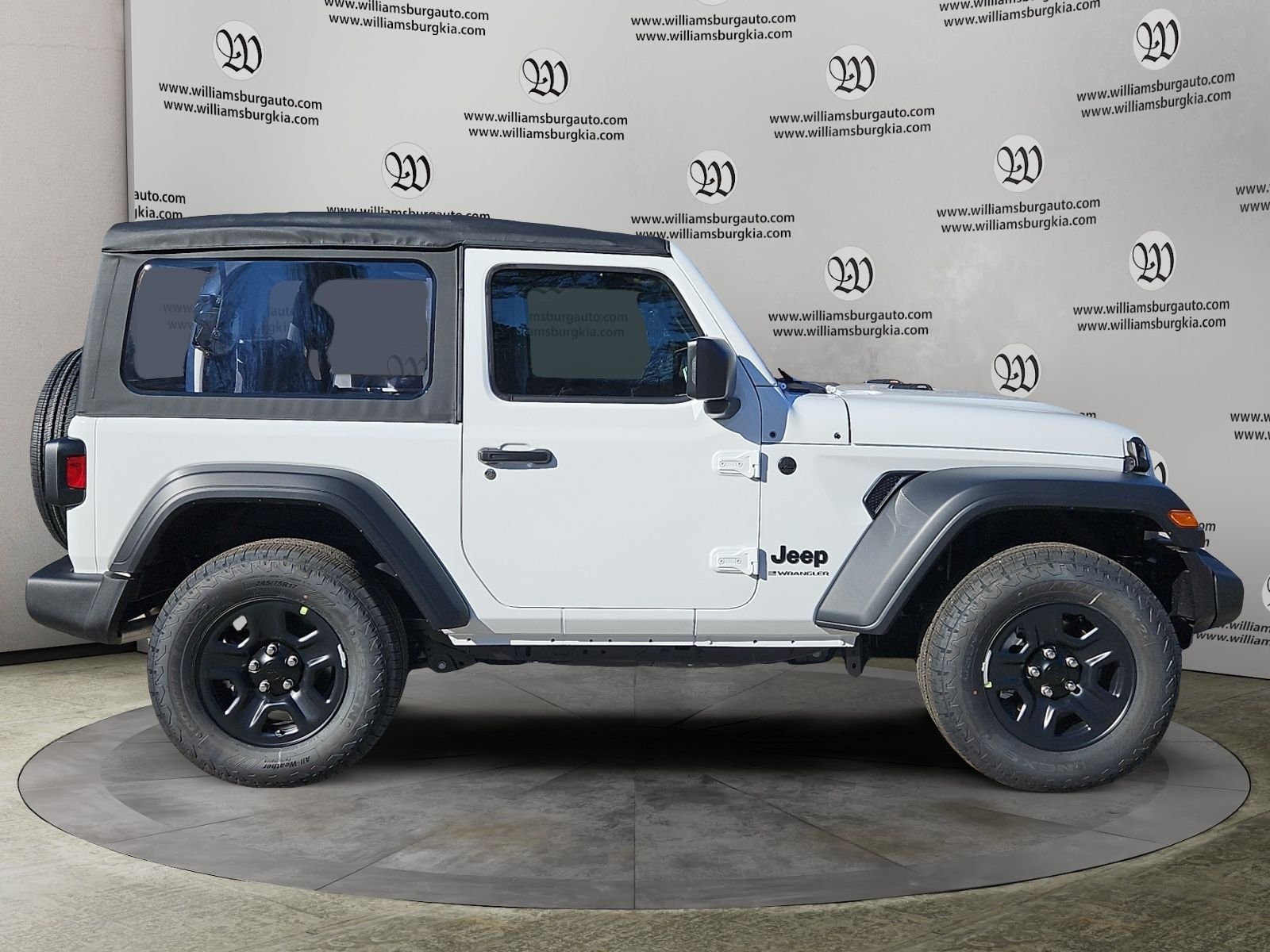 New 2026 Bright White Clear-Coat Exterior Paint Jeep Sport image 6
