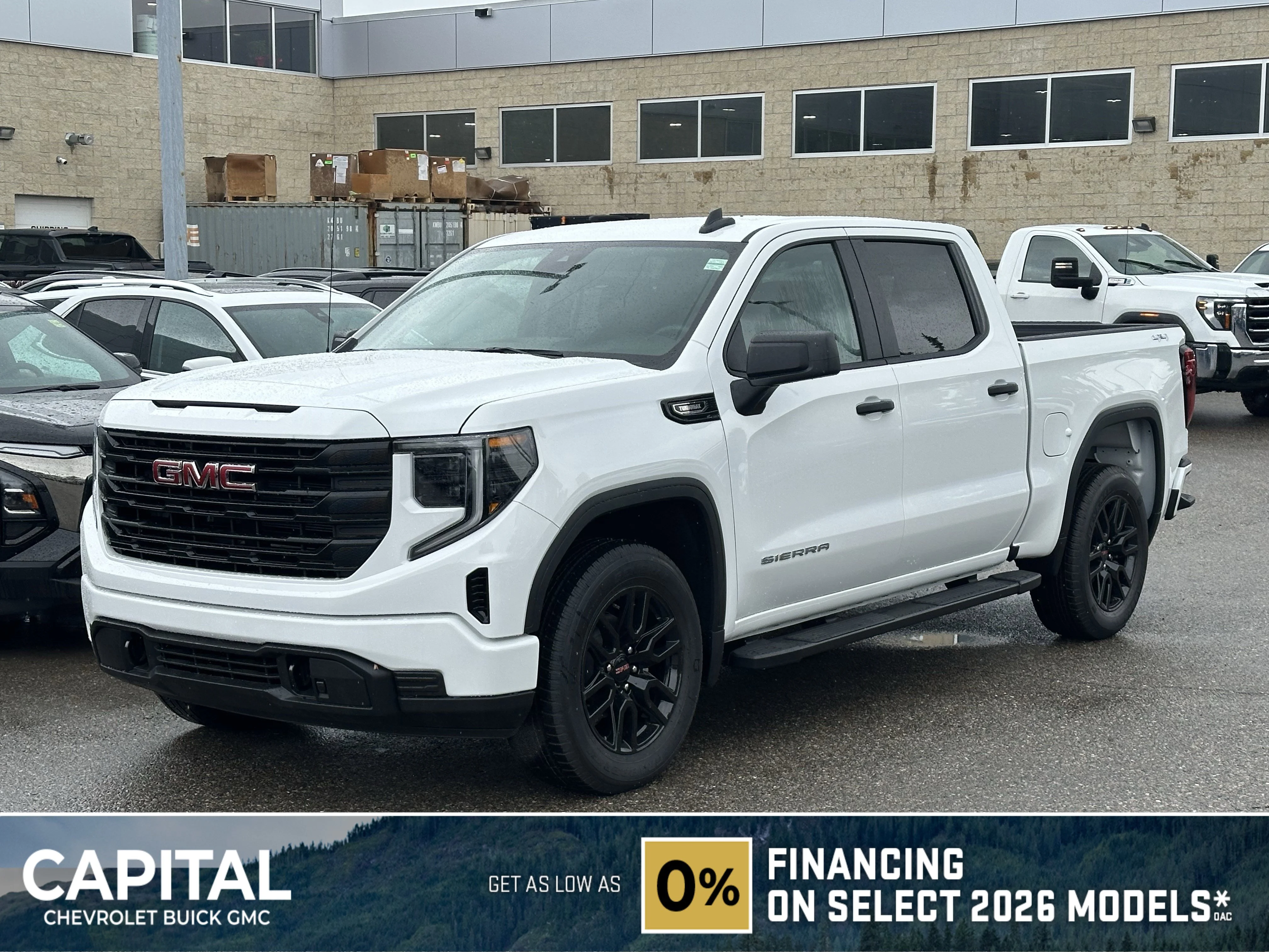 New 2026 Summit White GMC Pro image 1