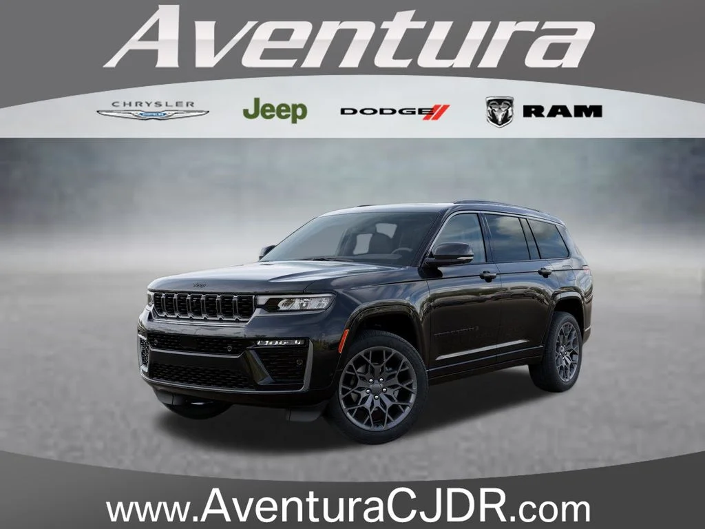 New 2026 Diamond Black Crystal Pearl-Coat Exterior Paint Jeep Summit image 1