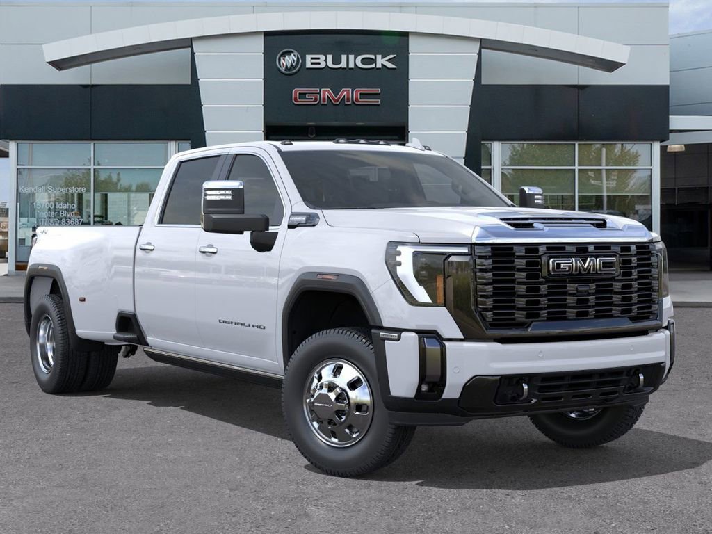 New 2026 Glacier White Tricoat GMC Denali Ultimate DRW image 7