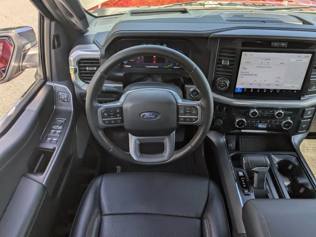 Used 2025 Red Ford Lariat image 18