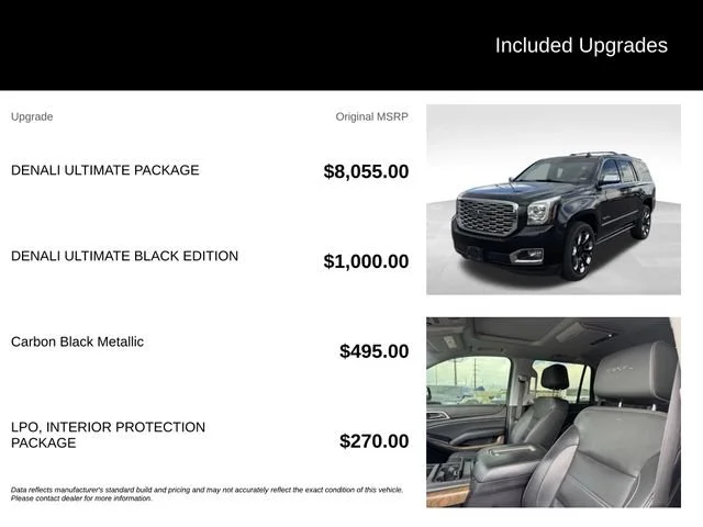 Certified Used 2020 CARBON BLACK METALLIC GMC Denali image 5