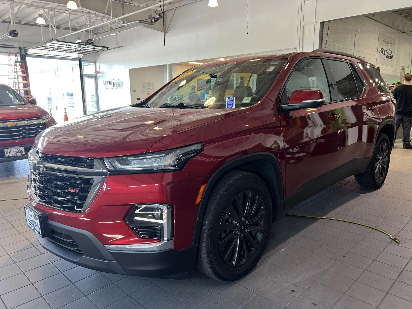 Used 2023 Radiant Red Tintcoat Chevrolet RS image 4