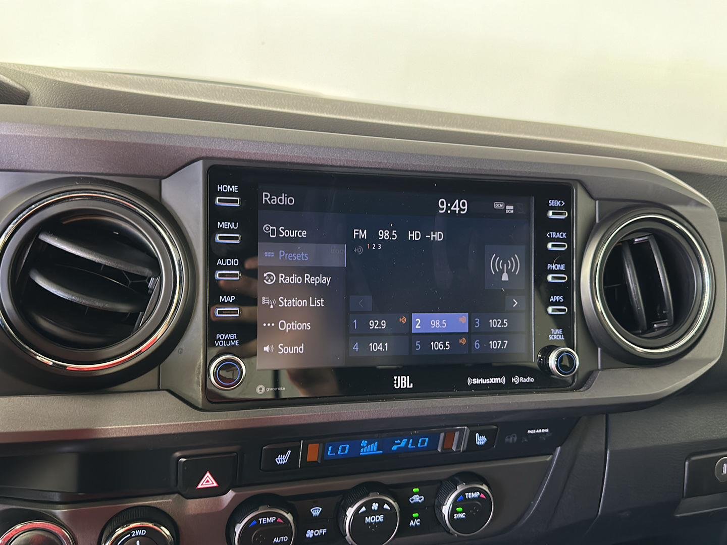 Used 2022 Midnight Black Metallic Toyota TRD Sport image 15