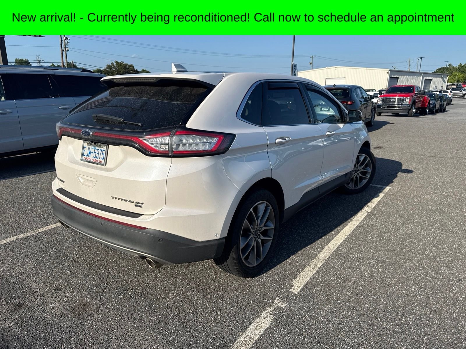 Used 2017 White Ford Titanium image 3
