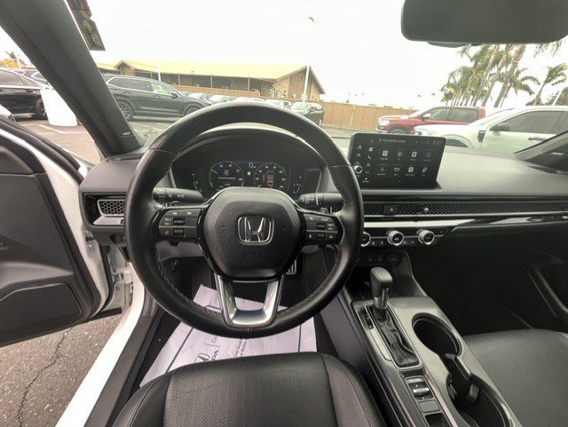 Certified Used 2025 Platinum White Honda Sport Touring image 11