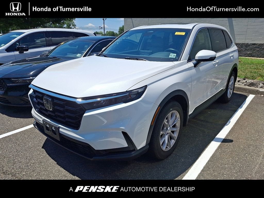 Used 2024 Platinum White Pearl Honda EX image 1