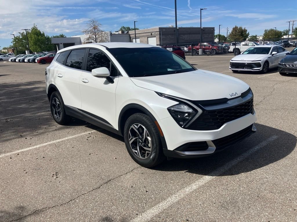 Used 2023 White Kia LX image 3