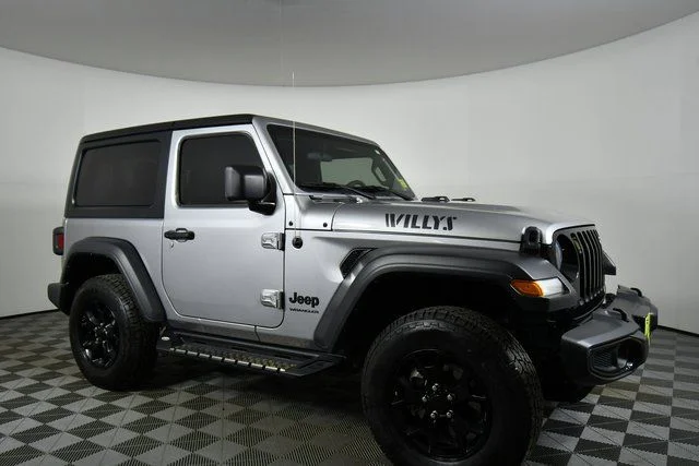 Used 2021 Silver Jeep Willys Sport image 9