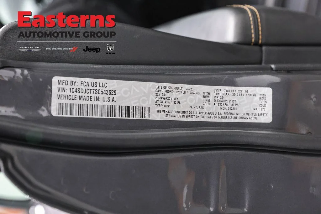Used 2025 Gray Dodge R/T 20th Anniversary Premium image 37