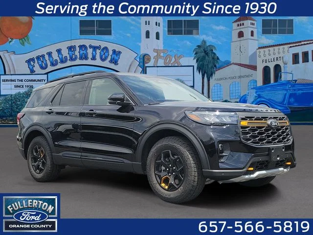 New 2026 Agate Black Metallic Ford Tremor image 1