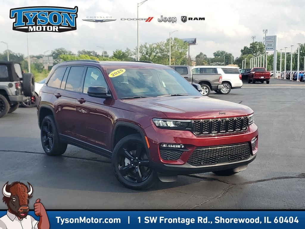 Used 2025 Red Jeep Limited image 1