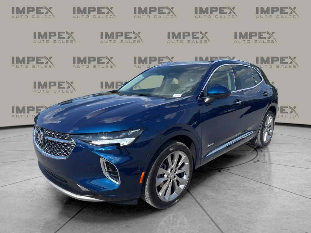 Used 2022 Blue Buick Avenir image 1