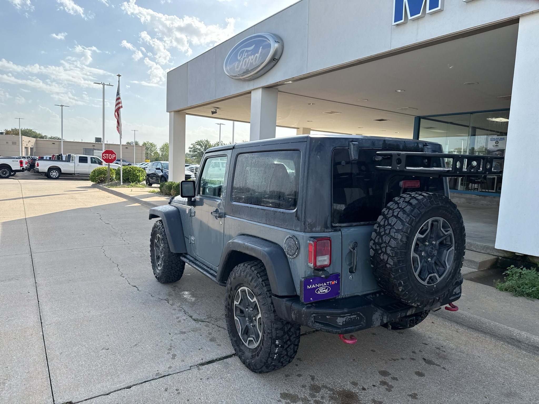 Used 2014 Anvil Clear Coat Jeep Rubicon X image 7