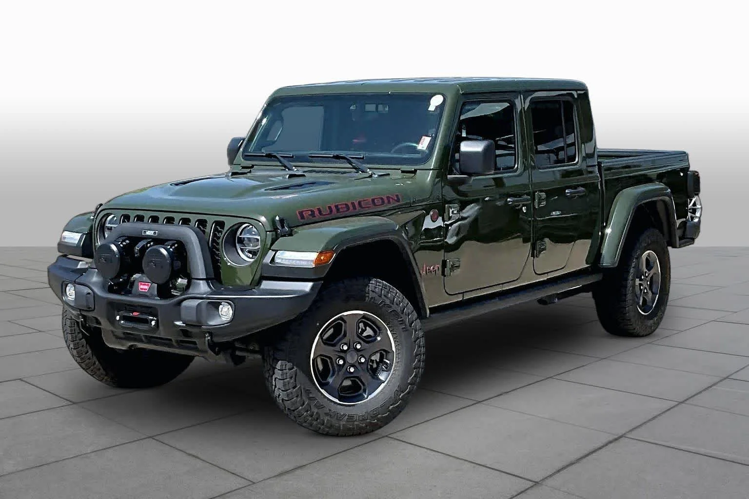 Used 2022 Sarge Green Clearcoat Jeep Rubicon image 2