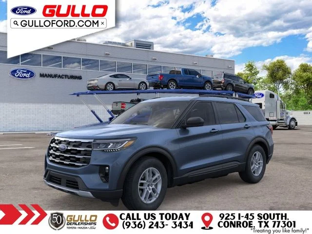 New 2026 Vapor Blue Metallic Ford Active image 1