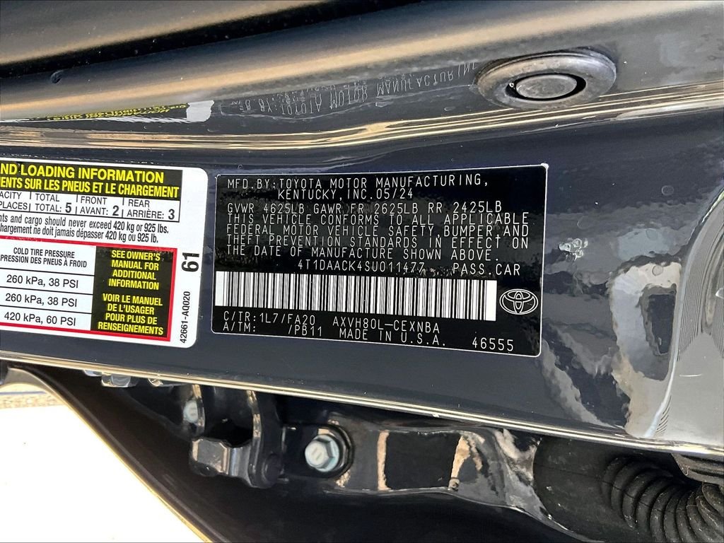 Used 2025 Gray Toyota LE image 36