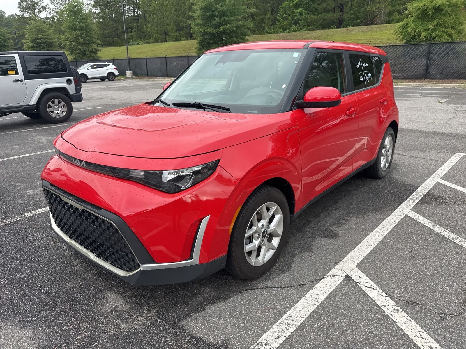 Used 2023 Red Kia LX image 1