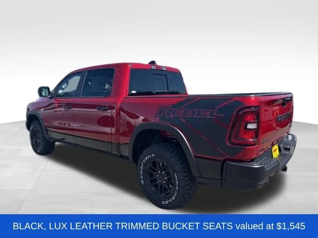 New 2026 Molten Red Pearlcoat Ram Rebel image 5