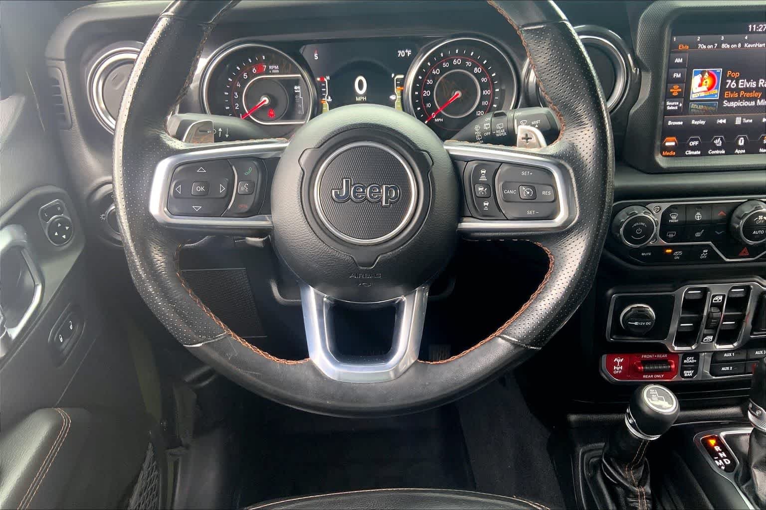 Used 2021 Sarge Green Clearcoat Jeep Unlimited Rubicon 392 image 5