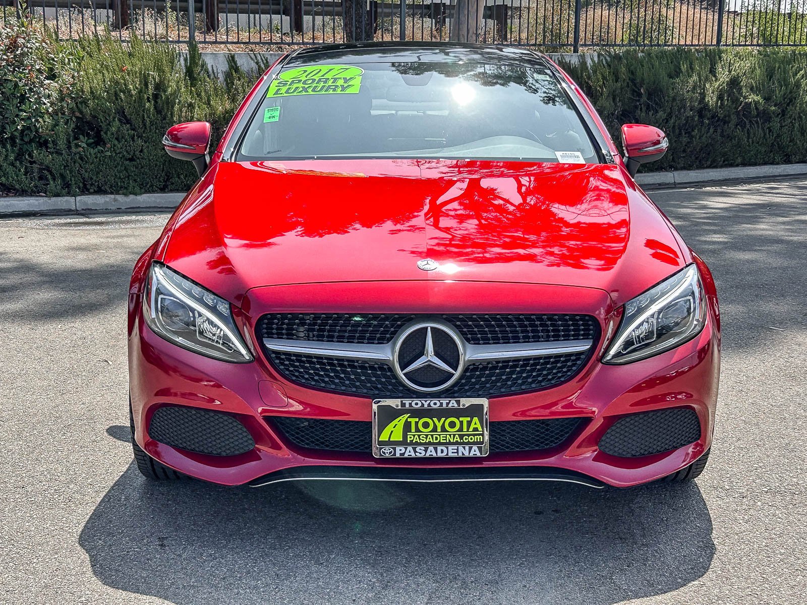 Used 2017 Mercedes-Benz C-Class C300 with VIN WDDWJ4JB0HF550375 for sale in Pasadena, CA