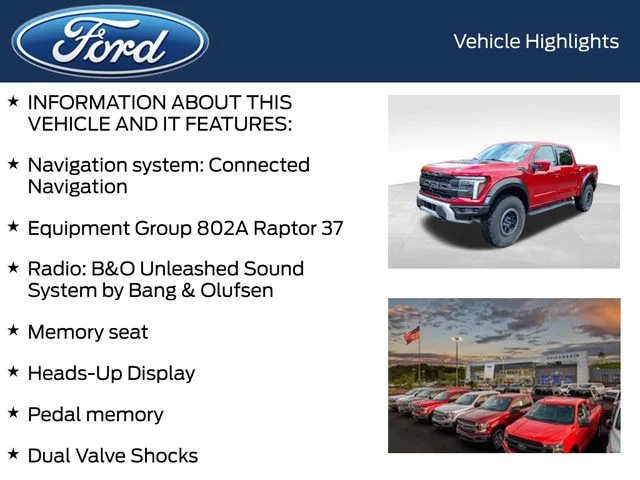 Used 2024 Red Ford Raptor image 5