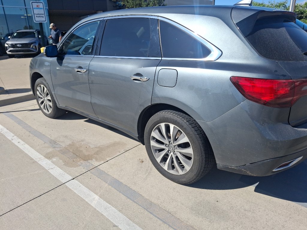 Used 2015 Forest Mist Metallic Acura Tech Pkg image 6