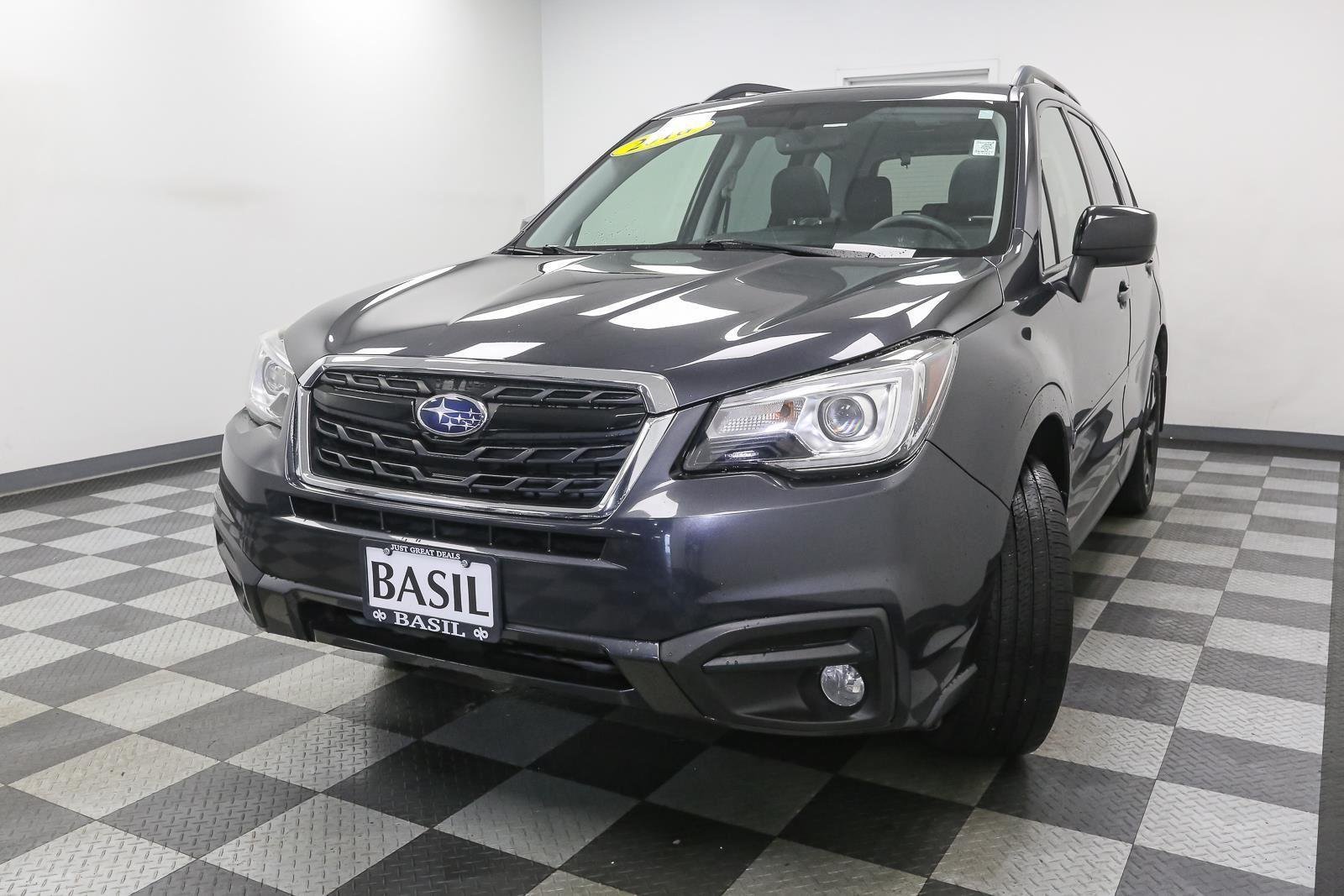 Used 2018 Dark Gray Metallic Subaru Premium Black Edition image 4