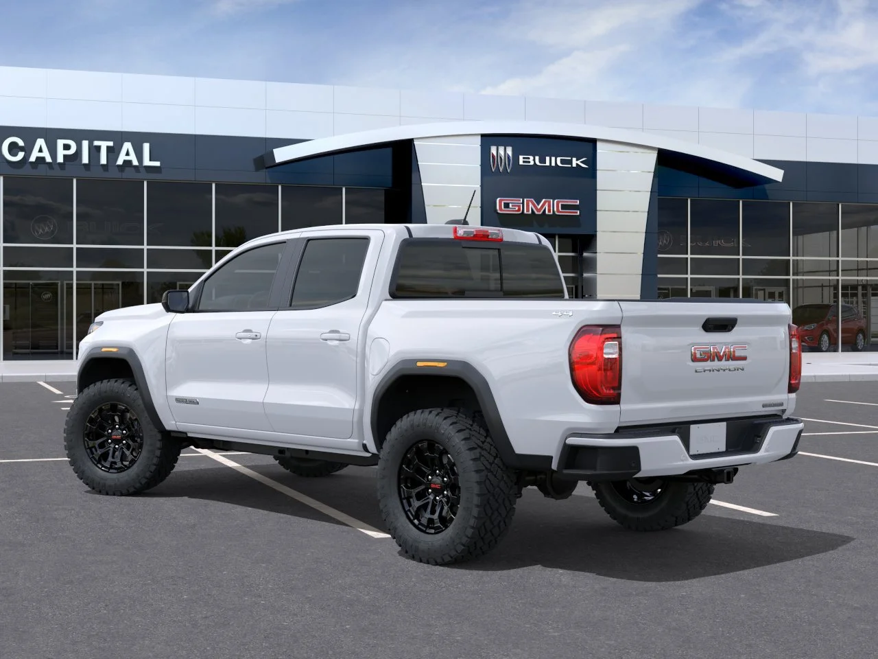 New 2026 Summit White GMC 4WD Elevation image 4