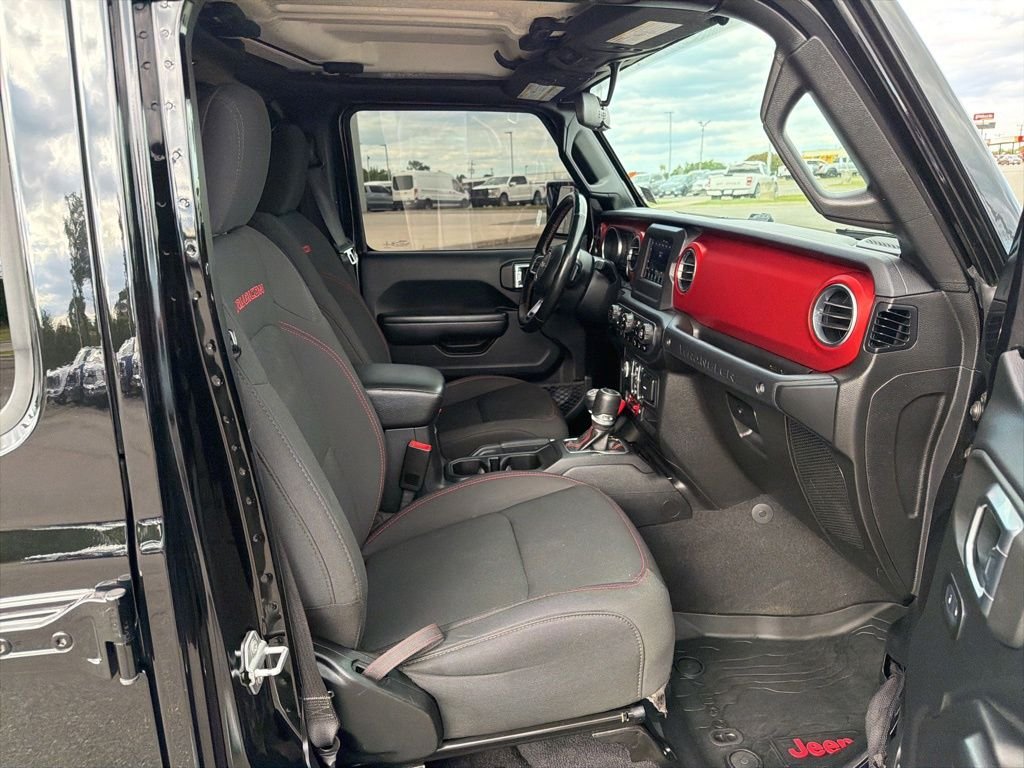 Used 2020 Black Clearcoat Jeep Unlimited Rubicon image 19