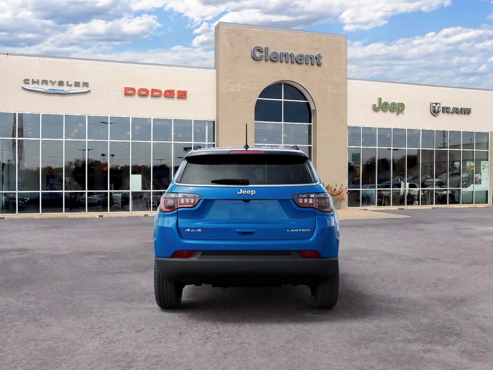 New 2026 Hydro Blue Pearl-Coat Exterior Paint Jeep Limited image 36