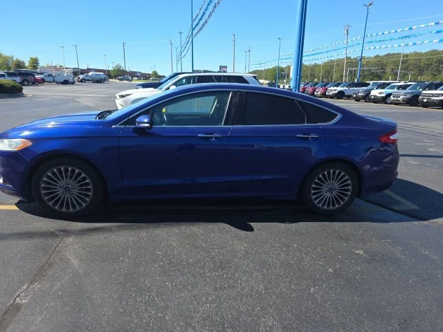 Used 2013 Blue Ford Titanium image 2