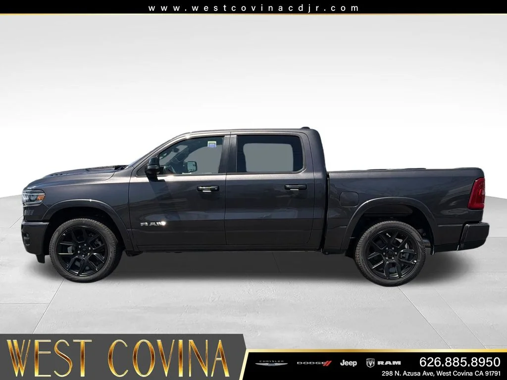 New 2026 Granite Crystal Metallic Clear-Coat Exterior Paint RAM Laramie image 2