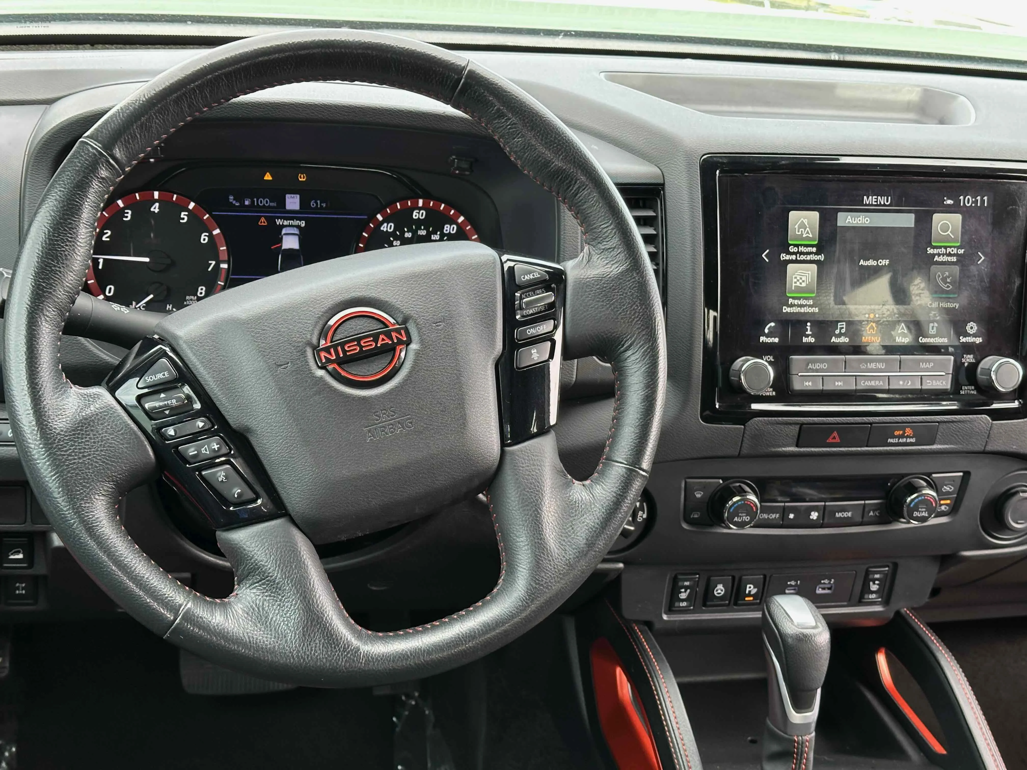 Used 2022 Tactical Green Metallic Nissan PRO-4X image 3