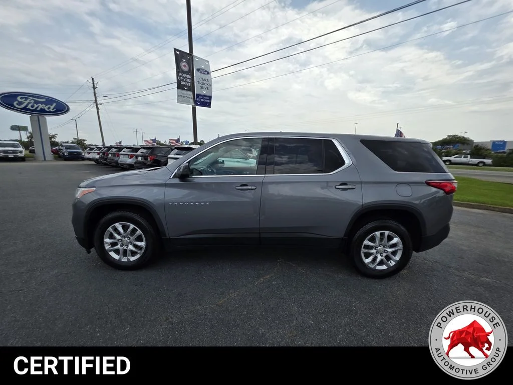 Certified Used 2021 Gray Chevrolet LS image 3