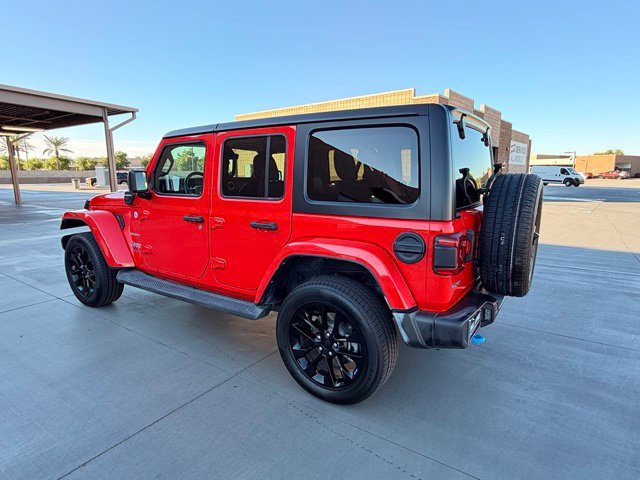 Used 2023 Red Jeep Sahara 4xe image 9