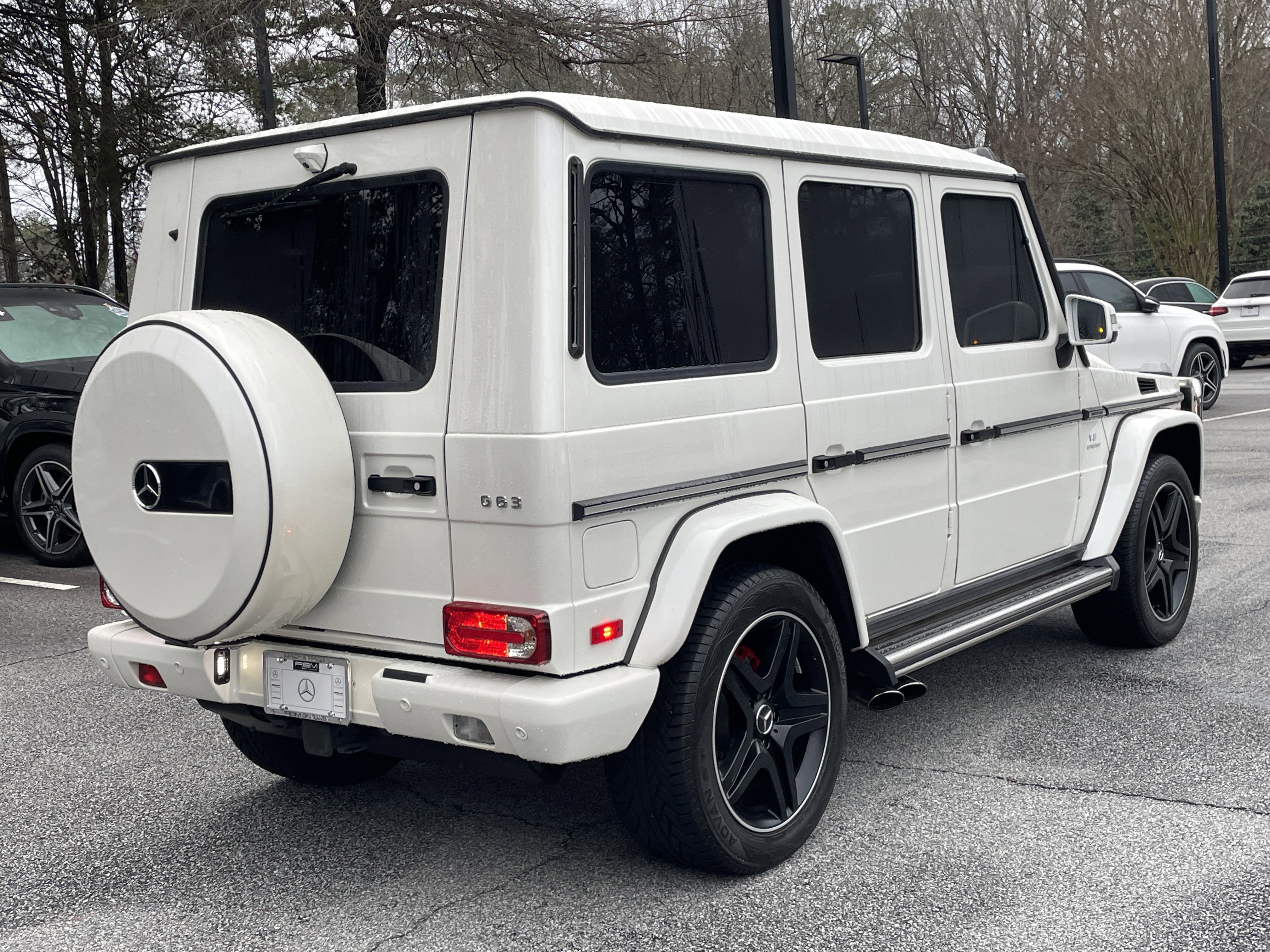 Used 2017 designo® Mystic White Metallic Mercedes-Benz AMG® G 63 4MATIC® SUV image 6